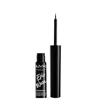 Nyx Professional Makeup - Eyeliner liquido waterproof Epic Wear - Black