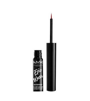 Nyx Professional Makeup - Eyeliner liquido waterproof Epic Wear - Red