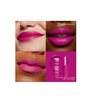 Nyx Professional Makeup - Rossetto liquido Smooth Whip Matte Lip Cream - 09: Bday Frosting
