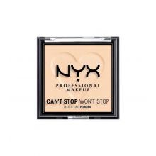 Nyx Professional Makeup - Polvere opacizzante Can't Stop Won't Stop - 08: Light