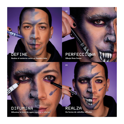 Nyx Professional Makeup - SFX Face & Eye Stick - 01: Night Terror