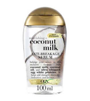 OGX - Siero per capelli nutriente anti-rottura al latte di cocco