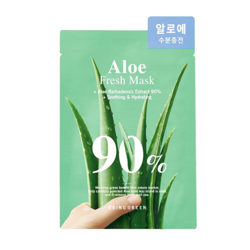 Olive Young - *Bringgreen* - Maschera viso 90% - Aloe