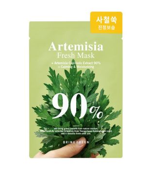 Olive Young - *Bringgreen* - 90% Maschera Viso - Artemisia