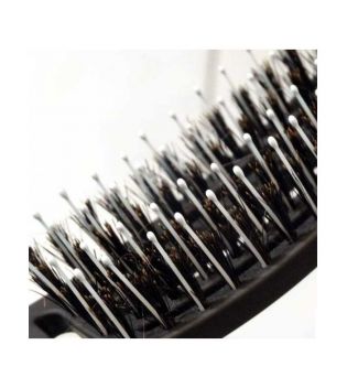 Olivia Garden - Spazzola per capelli Fingerbrush Combo Large - Black
