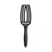 Olivia Garden - Spazzola per capelli Fingerbrush Combo Medium - Full Black Medium