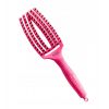 Olivia Garden - Spazzola per capelli Fingerbrush Combo Medium - Hot Pink