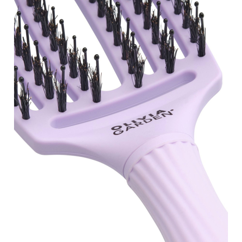 Olivia Garden - Spazzola per capelli Fingerbrush Combo Medium - Lavender