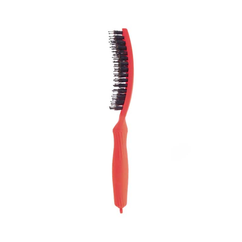 Olivia Garden - Spazzola per capelli Fingerbrush Combo Medium - Neon Orange