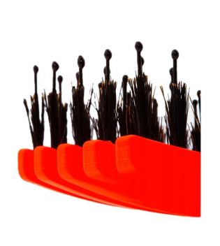 Olivia Garden - Spazzola per capelli Fingerbrush Combo Medium - Neon Orange