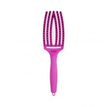 Olivia Garden - *Think Pink* - Spazzola per capelli Fingerbrush Combo Medium - Neon Purple