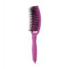 Spazzola per capelli Olivia Garden Fingerbrush Combo Medium - Think & Pink