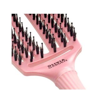 Olivia Garden - Spazzola per capelli Fingerbrush - Pearl Pink