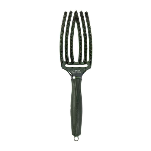 Olivia Garden - *Midnight Desert* - Spazzola per capelli Fingerbrush Combo - Green Esmerald