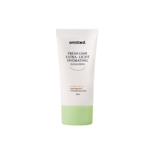 Omitted - Protezione solare per il viso Fresh Lime Ultra Light & Hydrating SPF50+ PA++++