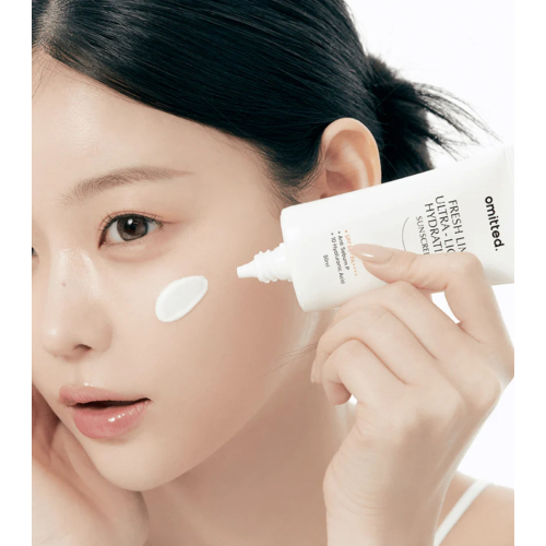 Omitted - Protezione solare per il viso Fresh Lime Ultra Light & Hydrating SPF50+ PA++++