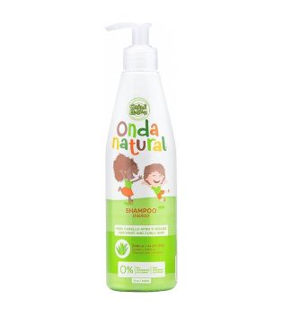 Onda Natural - Shampoo all'aloe vera per bambini - Capelli afro e ricci