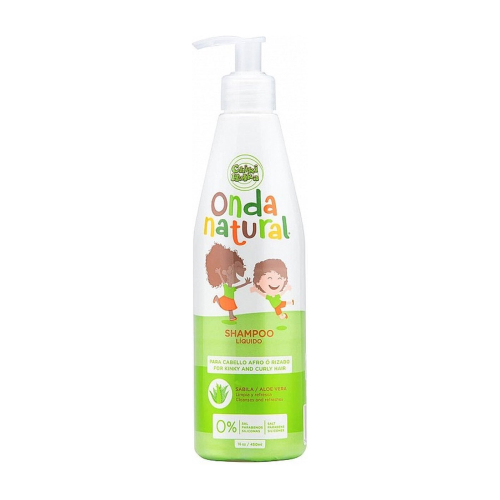 Onda Natural - Shampoo all'aloe vera per bambini - Capelli afro e ricci