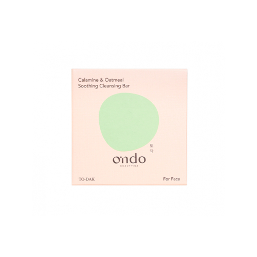 Ondo Beauty 36.5 - Detergente viso solido Syndet 70g - Calamina e farina d'avena