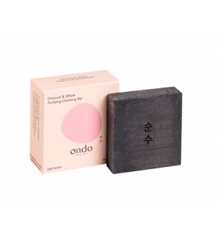 Ondo Beauty 36.5 - Syndet Solid Facial Cleanser 70g - Carbone e salice