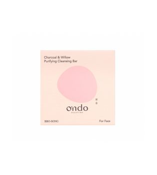 Ondo Beauty 36.5 - Syndet Solid Facial Cleanser 70g - Carbone e salice