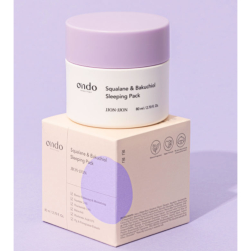 Ondo Beauty 36.5 - Maschera notte JJon-JJon Squalane & Bakuchiol