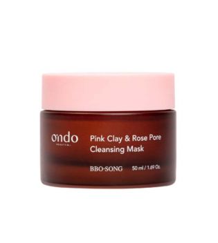 Ondo Beauty 36.5 - Maschera detergente BBO-Song Pink Clay & Rose Pore