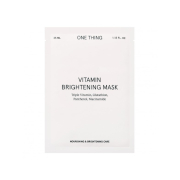 One Thing - Maschera viso illuminante vitaminica