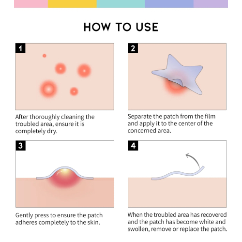 OOTD Beauty - Cerotto a forma di stella Star Spot Patch