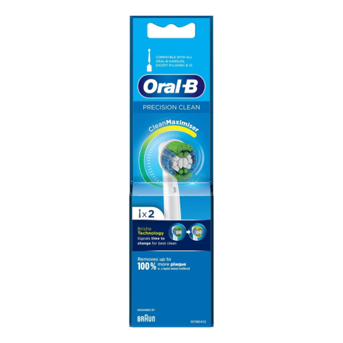 Oral B - Sostituzione per spazzolino elettrico Precision Clean 2 unità