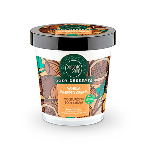 Organic Shop - *Body Desserts* - Crema corpo idratante - Crema alla vaniglia