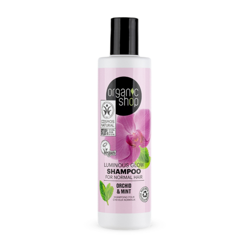 Organic Shop - Shampoo Luminous Glow - Orchidea e Menta