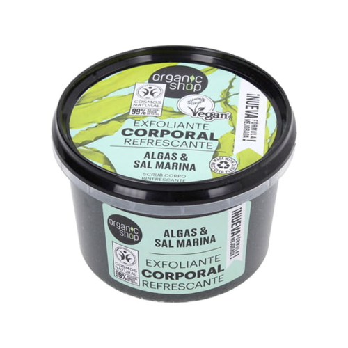 Organic Shop - Scrub corpo rinfrescante - Alghe biologiche e sale marino