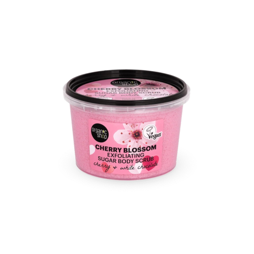 Organic Shop - Esfoliante corpo Cherry Blossom - Ciliegia e cioccolato bianco