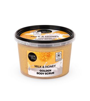 Organic Shop - Scrub corpo allo zucchero - Latte e miele