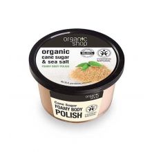 Organic Shop - Scrub corpo frizzante - Canna da zucchero biologica e sale marino