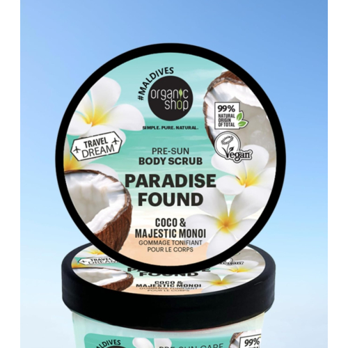 Organic Shop - Esfoliante corpo - Paradise Found