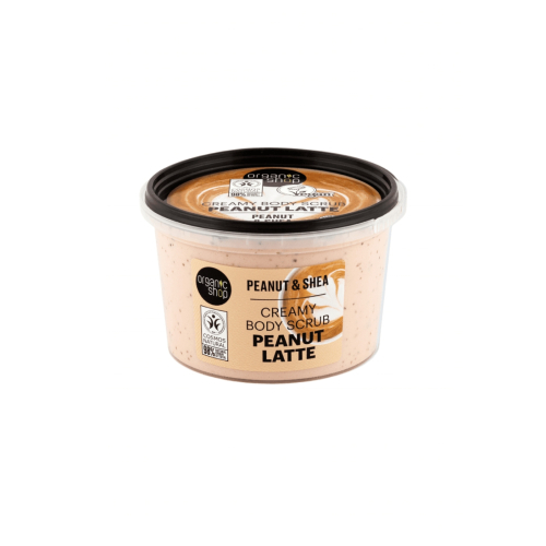 Organic Shop - Exfoliante corporeo Peanut Latte - Cacahuete e karité
