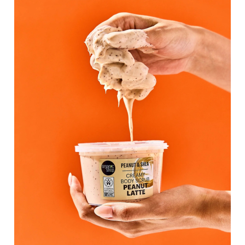 Organic Shop - Exfoliante corporeo Peanut Latte - Cacahuete e karité