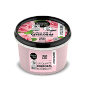 Organic Shop - Scrub corpo rassodante - Rosa e sale bio