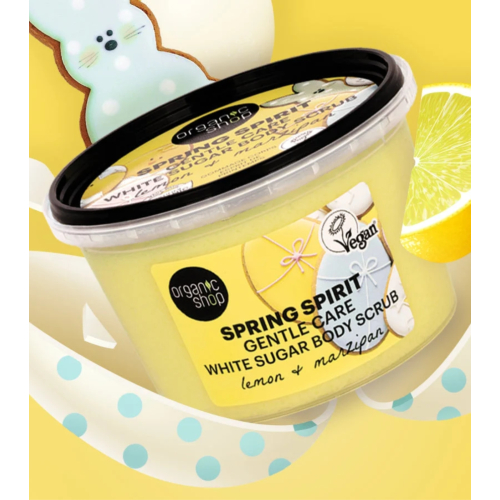 Organic Shop - Exfoliante corporeo Spring Spirit - Limone e marzapane