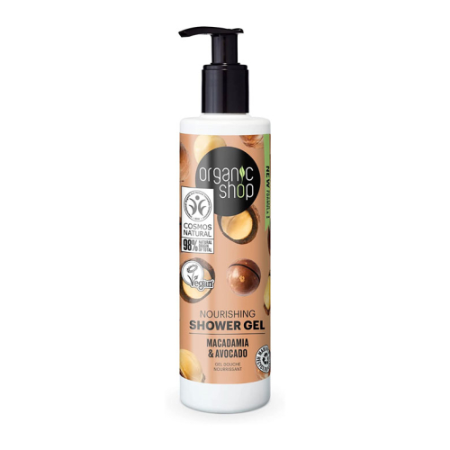 Organic Shop - Gel doccia nutriente - Macadamia e avocado