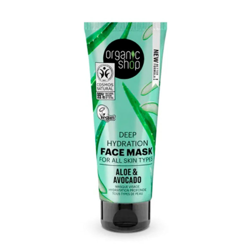 Organic Shop - Maschera viso idratazione profonda - Aloe e Avocado