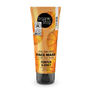 Organic Shop - Maschera viso riequilibrante per pelli grasse - Zucca e Miele