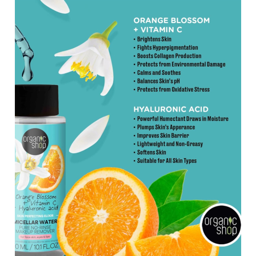 Organic Shop - *Orange Blossom* - Acqua micellare Skin Perfecting Elixir