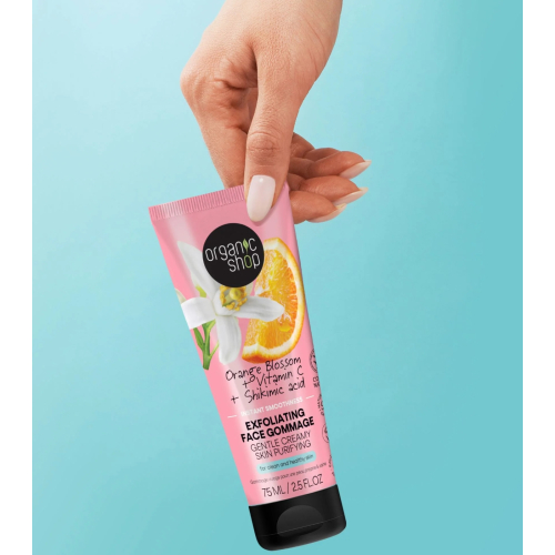 Organic Shop - *Orange Blossom* - Esfoliante viso Instant Smoothness