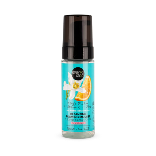 Organic Shop - *Orange Blossom* - Mousse detergente Intense Hydration