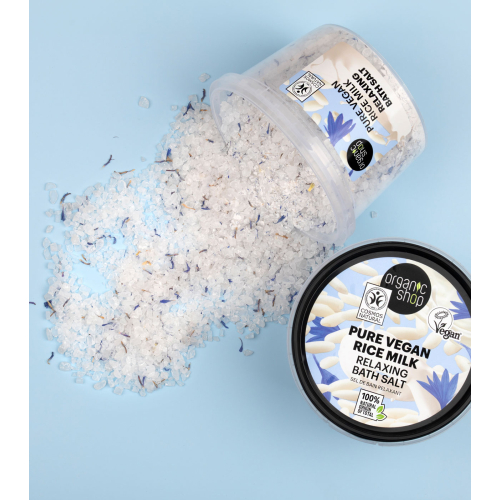 Organic Shop - Sali da bagno rilassanti - Latte di riso