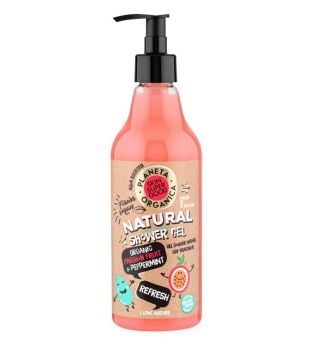 Organic Shop - *Skin Super Good* - Gel doccia naturale - Frutto della passione e menta 500ml