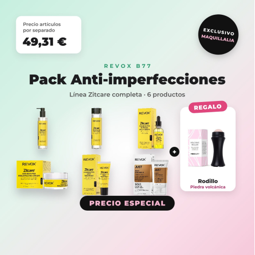 Pack Anti-imperfezioni Zitcare REVOX B77 + Roll-on opacizzante